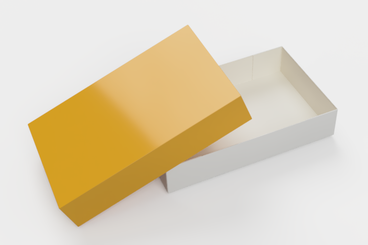 Single Layered Base and Lid Box
