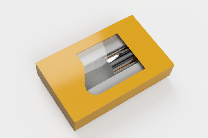 Clear Top Foiled Window